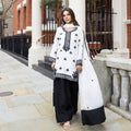 Monochrome Ethnic Farshi Shalwar Kameez