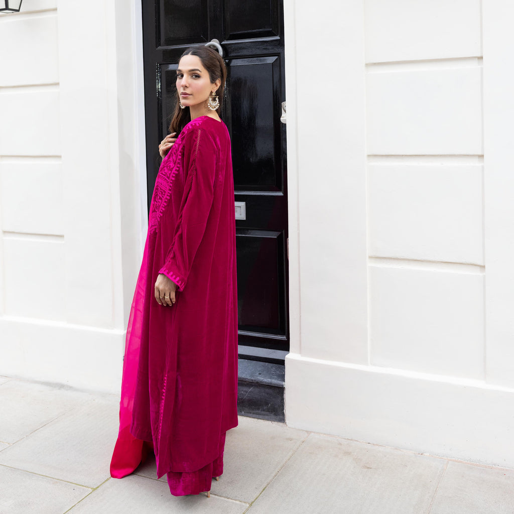 Fuchsia Pink 3 Piece